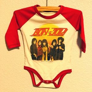 Bon Jovi Onesie: Children's Apparel, Rowdy Sprout
